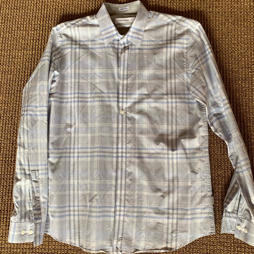 Calvin Klein collared long sleeve